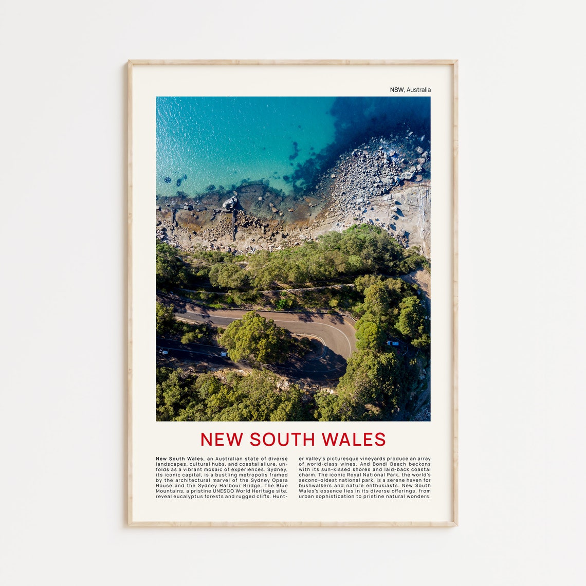 New South Wales Print Film Photo New South Wales Wall Art New South Wales Poster New South Wales Photo New South Wales Poster Print Nsw