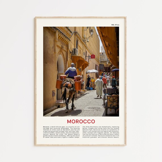 Morocco Print Film Photo Morocco Wall Art Morocco Poster Morocco Photo Print Morocco Poster Print Morocco Wall Decor Morocco Art Print