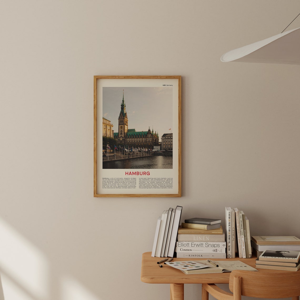 Hamburg Print Film Photo Hamburg Wall Art Hamburg Poster Hamburg Photo Hamburg Poster Print Germany Wall Decor Germany Poster Print - Image 2
