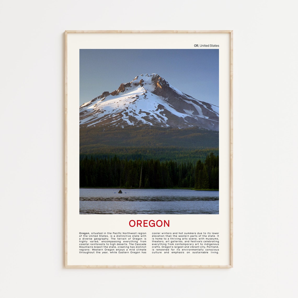 Oregon Print Film Photo Oregon Wall Art Oregon Poster Oregon Photo Oregon Poster Print Oregon Wall Decor Usa Poster United States