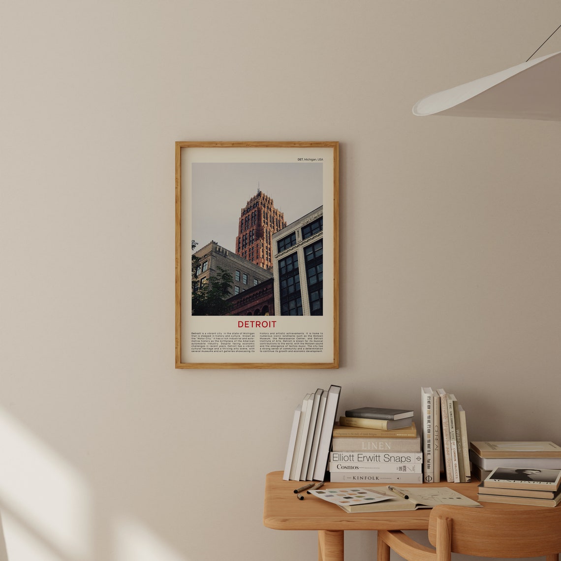 Detroit Print Film Photo Detroit Wall Art Detroit Poster Detroit Photo Detroit Poster Print Michigan Wall Decor Usa United States Art - Image 2