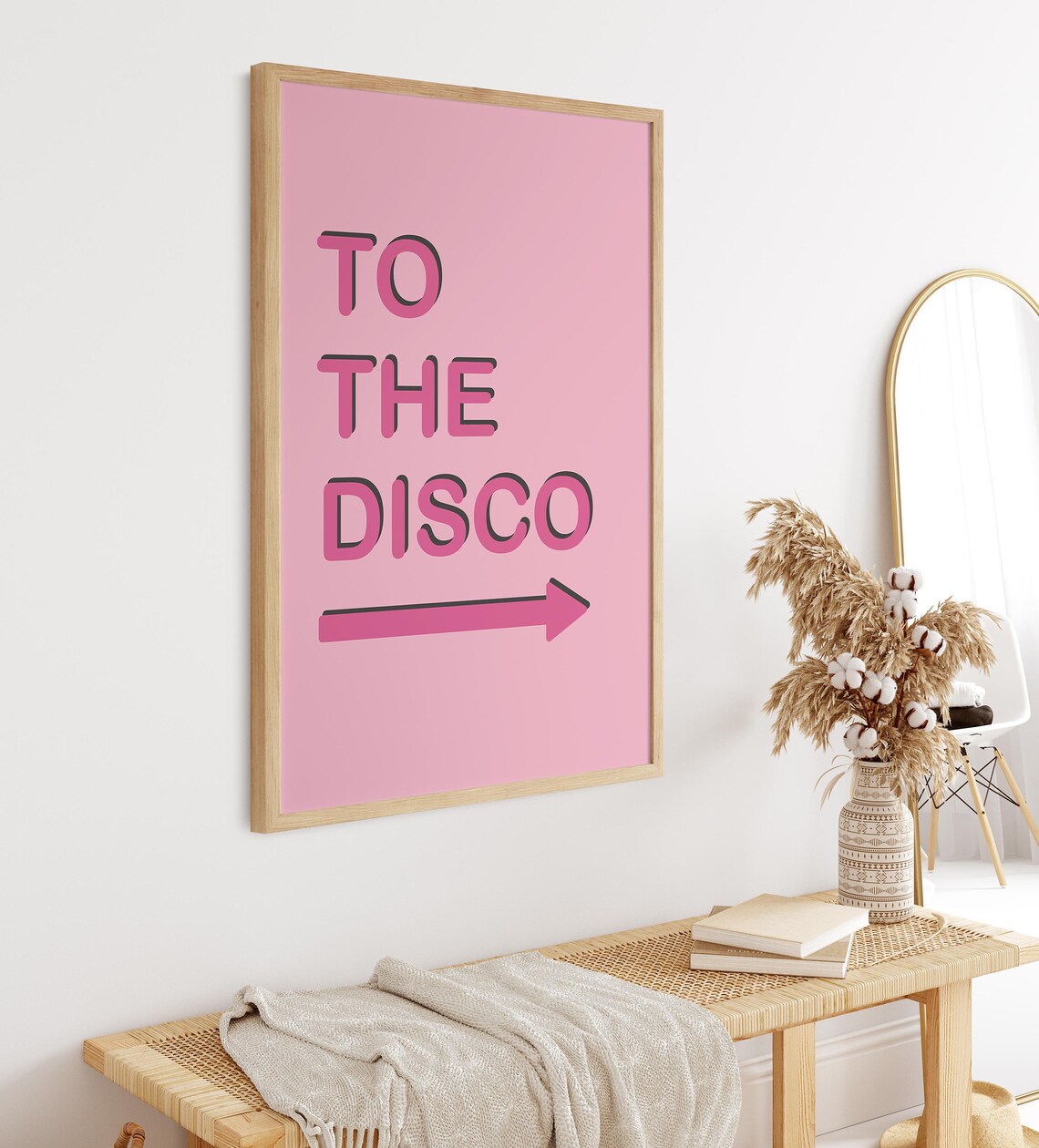 Disco Quote Print, Inspirational Kitchen Wall Art - Image 3