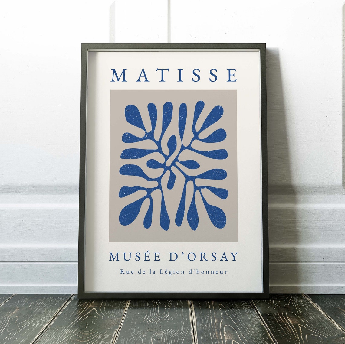 Henri Matisse Boho Blue Art Print, Wall Art - Image 2