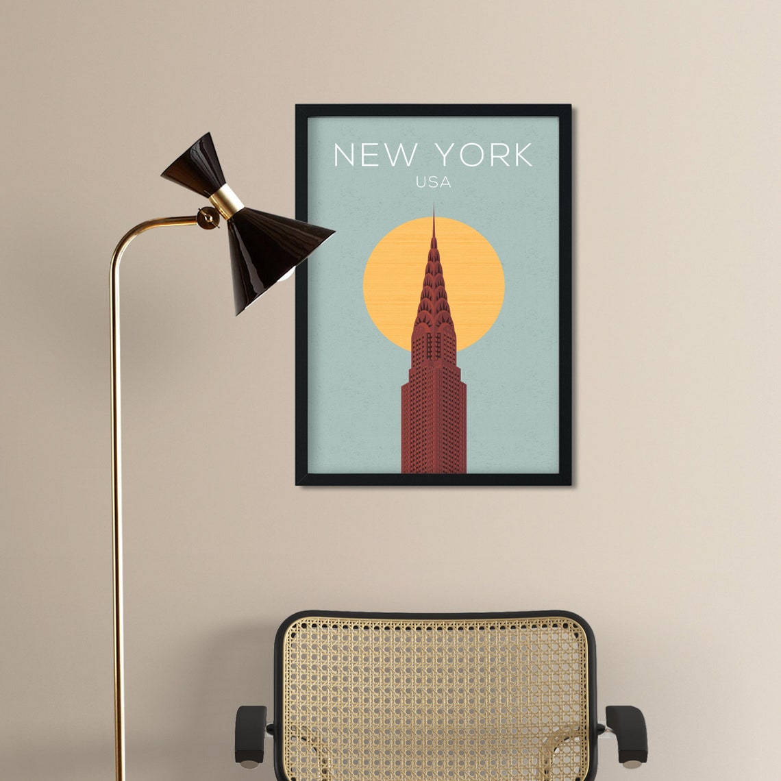 New York Wall Art Art Print New York Print New York Poster New York Travel Poster Wall Art Travel Print New York - Image 2
