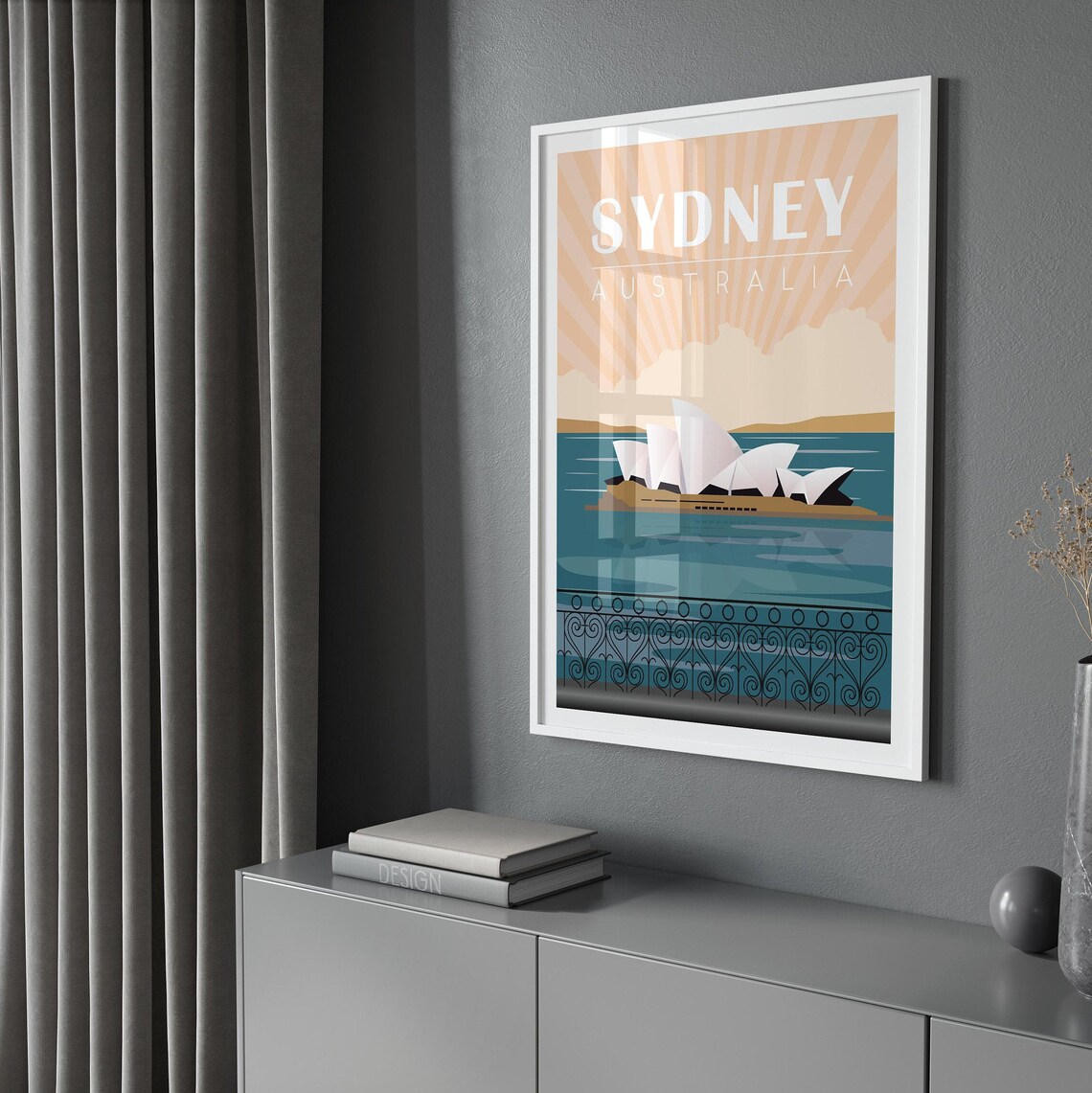 Sydney Travel Poster, Australia Wall Art - Image 3