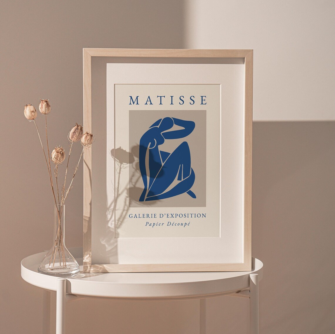 Matisse Blue Nude Papier Decoupe Exhibition Gallery Wall Poster - Image 4