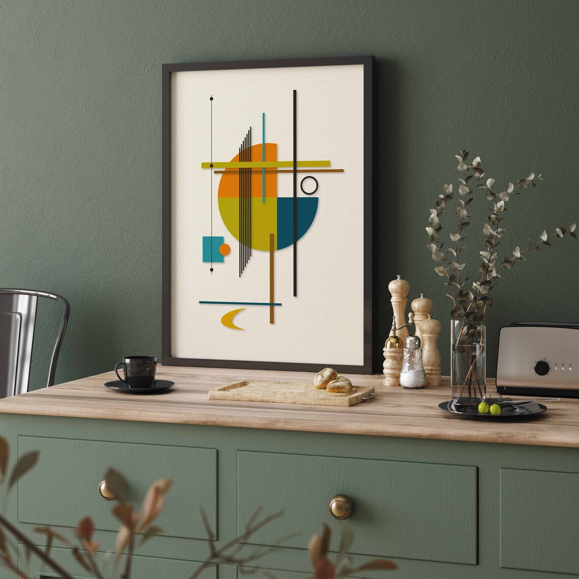 Mid Century Abstract - Retro Wall Art - Image 3