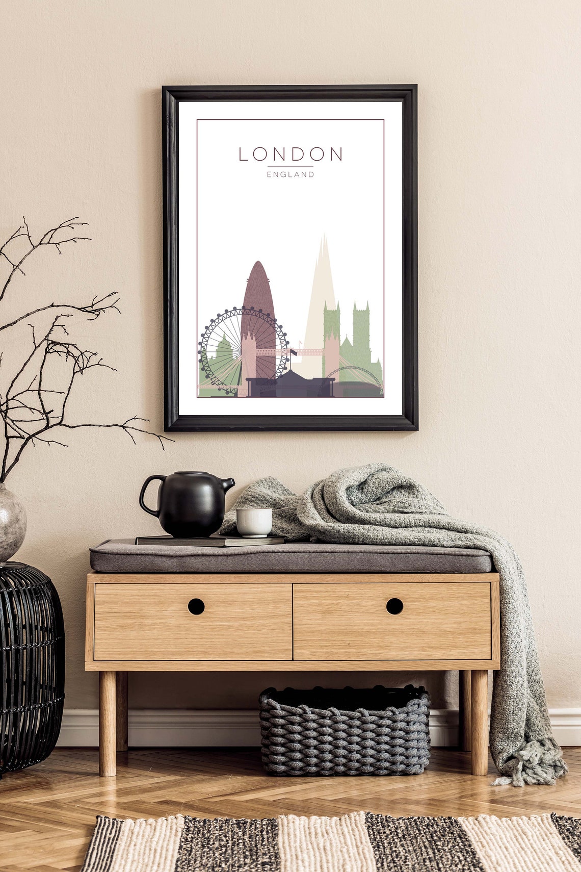 London London Wall Art Travel Print Art Print London Print Wall Art London Poster London Travel Poster Wall Art - Image 3