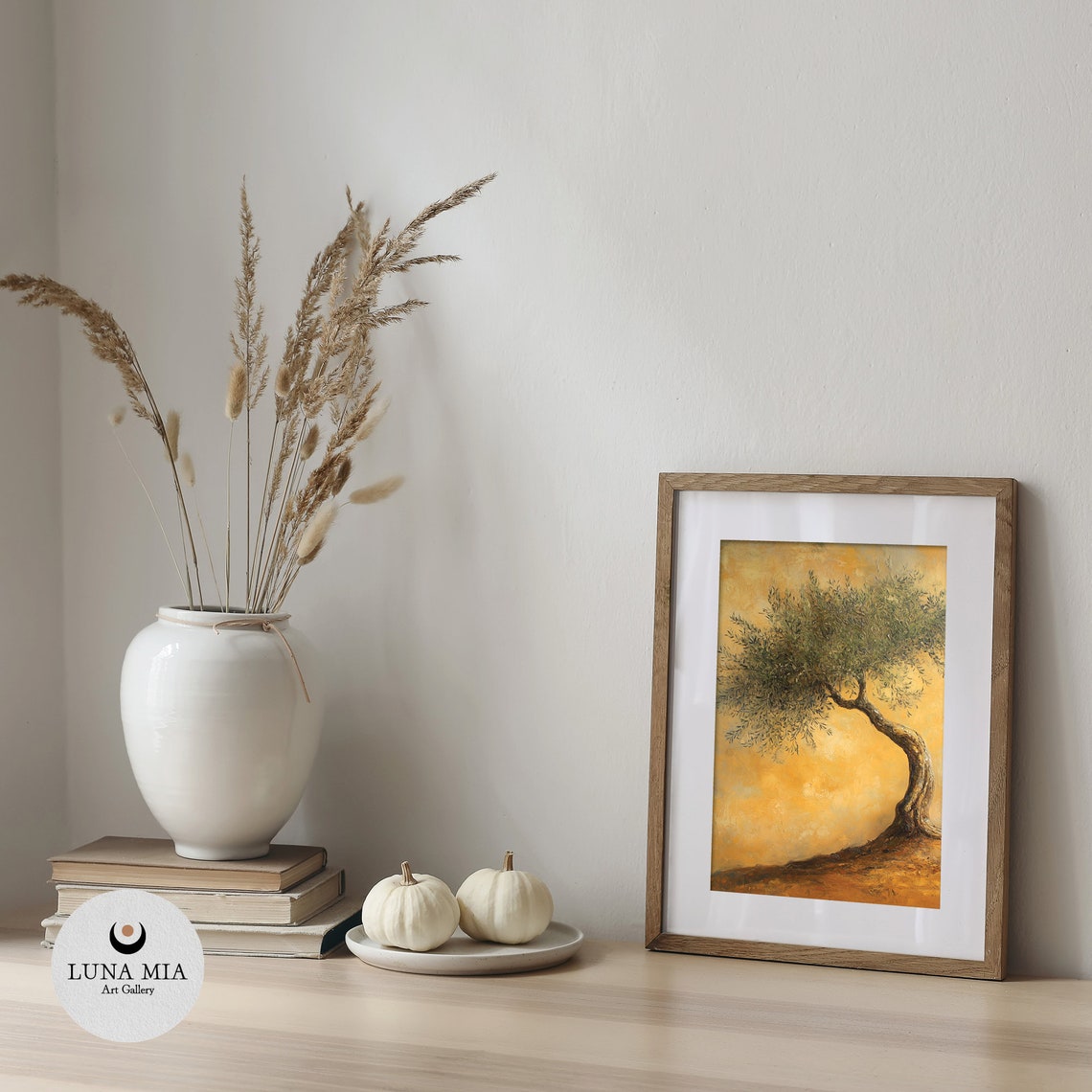Vintage Style Olive Tree Wall Art Nature Decor For Home Classic Oil Paint Wall Poster Instant Art - Image 5