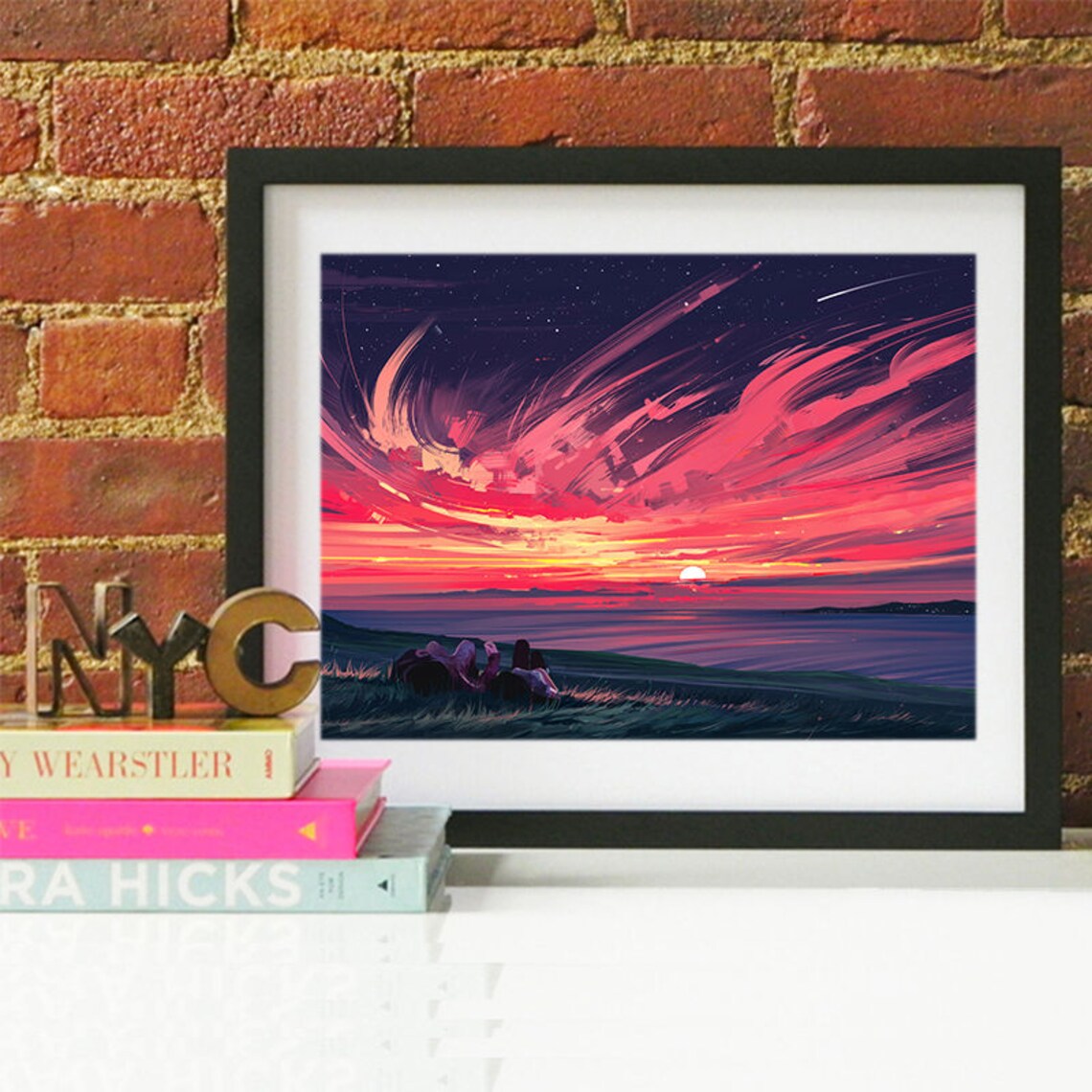 Maui Skyline, Hawaii Beach Travel Poster - Image 2