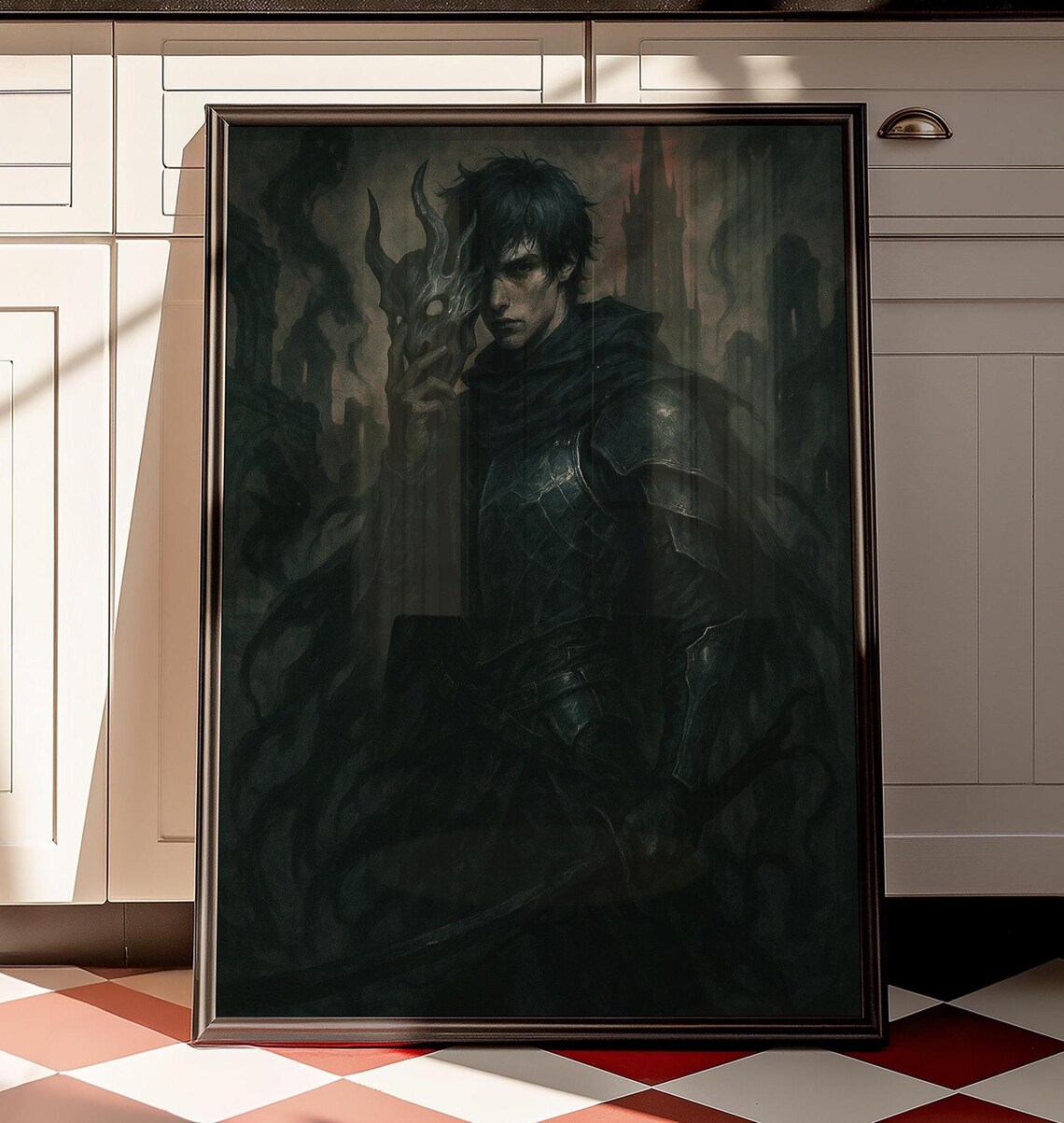Shadow Slave Sunless Dark Fantasy Art Print