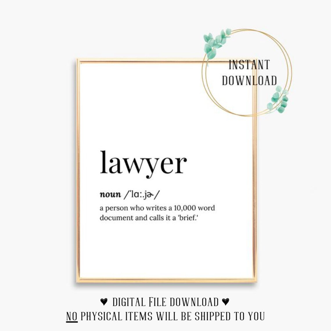 Lawyer Birthday Card Lawyer Office Decor Lawyer Wall Art Wife Of Lawyer Quote Funny Lawyer Gift Funny Lawyer Art Print Poster Presents Print