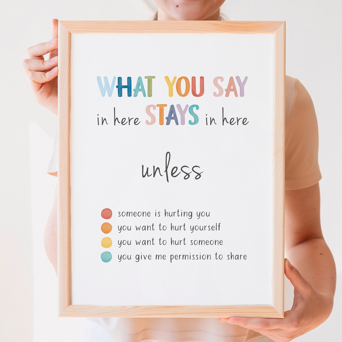 Therapy Office Decor, Mental Health Office Sign - Image 5