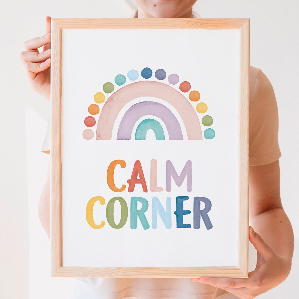 Calming Corner Poster, Classroom Mental Health Decor - Image 4