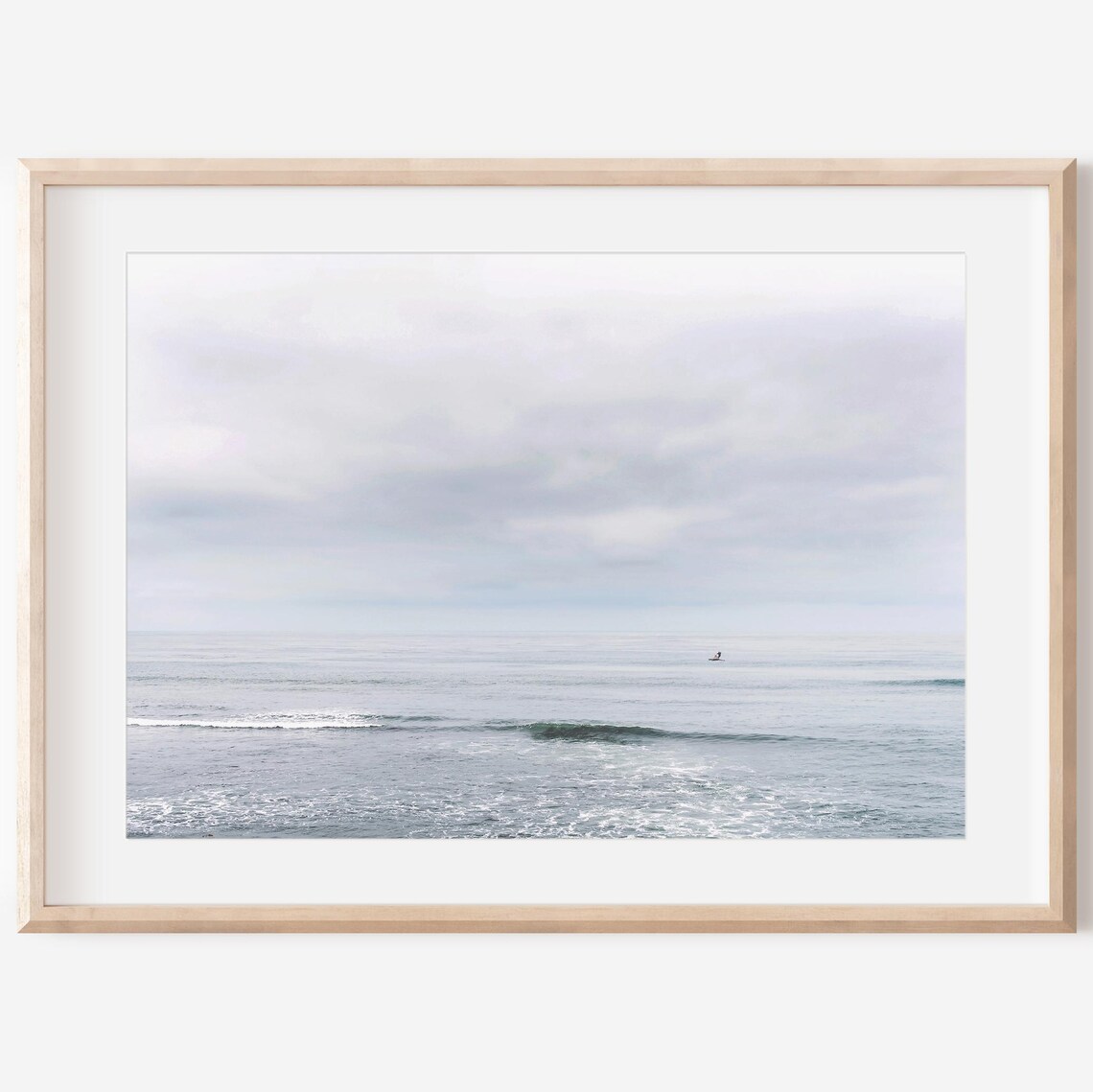 San Diego Ocean Travel Poster, Coastal Decor