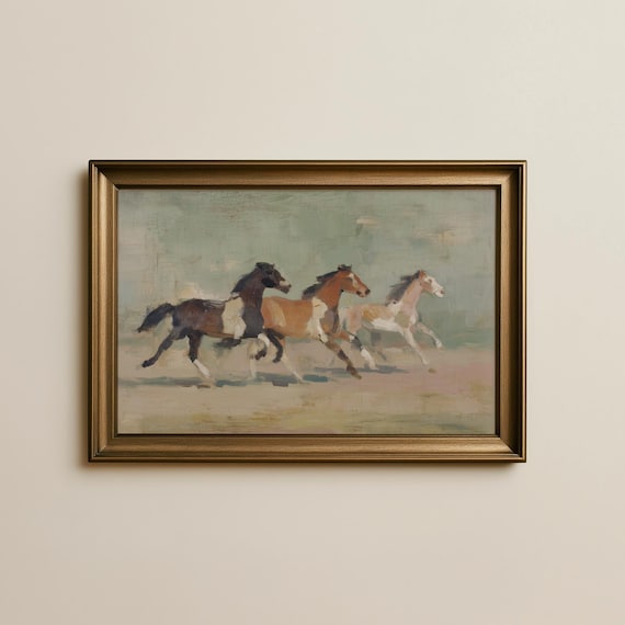 Horse Minimalist Art Print