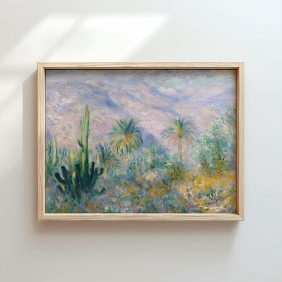 Desert Printable Wall Art Southwestern Artwork Mexico Print Cactus Landscape