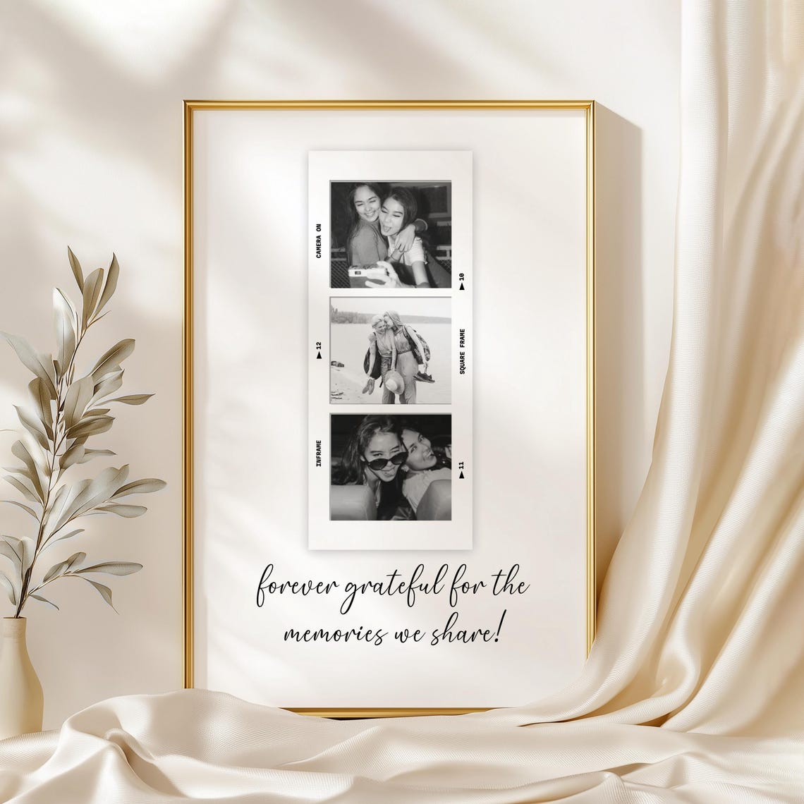 30th Birthday Gift Personalised 30th Birthday Present Custom Photo Print Gifts For Friends Happy 30th Gift Keepsake For Him Or Her Print - Image 4