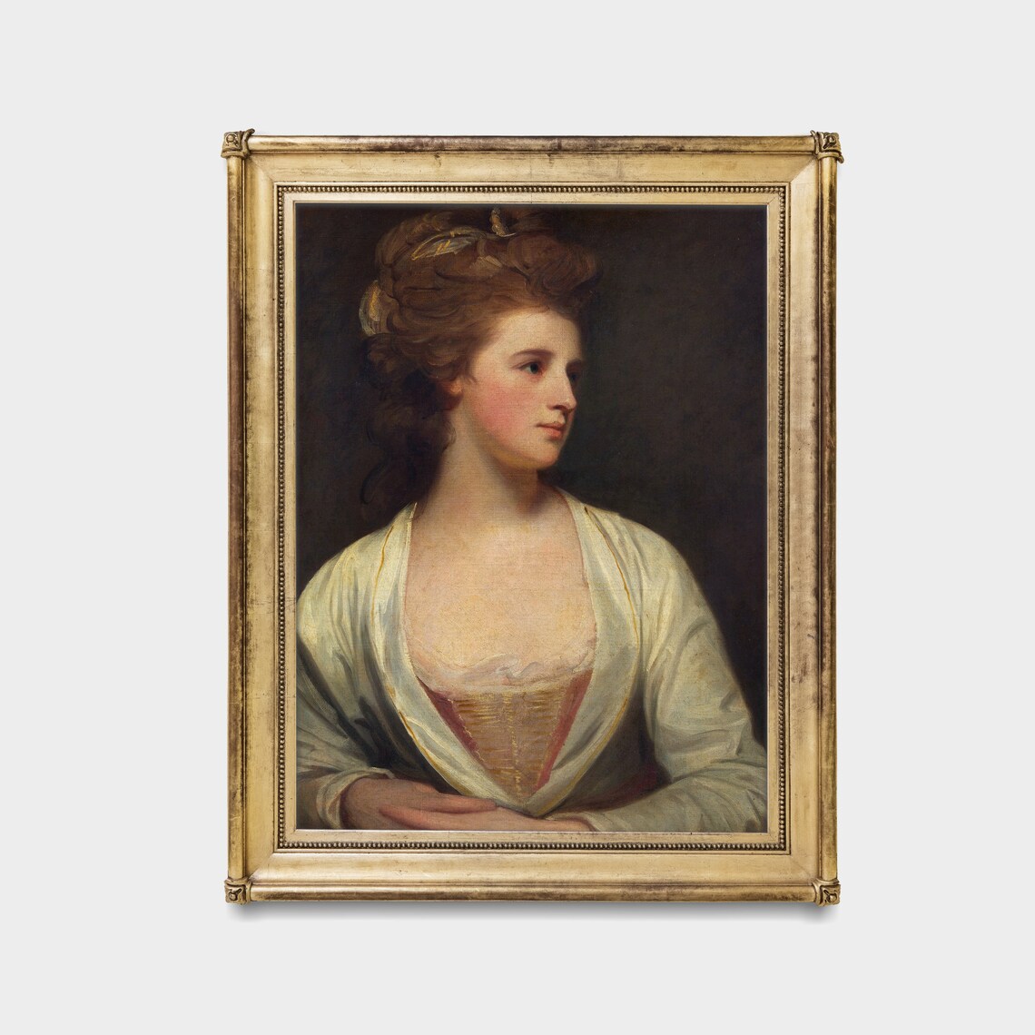 Vintage Victorian Lady Portrait, Antique Wall Art Print - Image 3