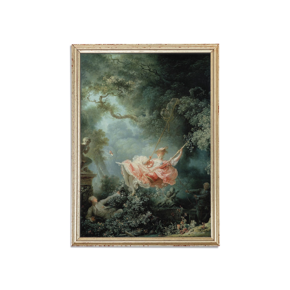 The Swing Jean Honore Fragonard Rococo Garden Romance Poster - Image 5