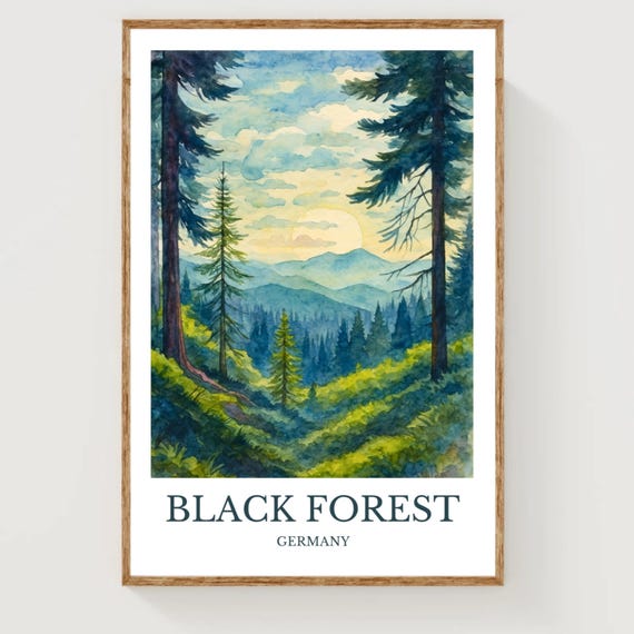 Black Forest Poster