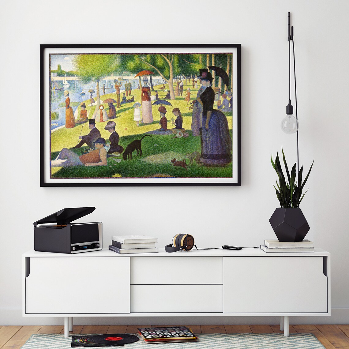 A Sunday On La Grande Jatte, Seurat Vintage Art Print - Image 2