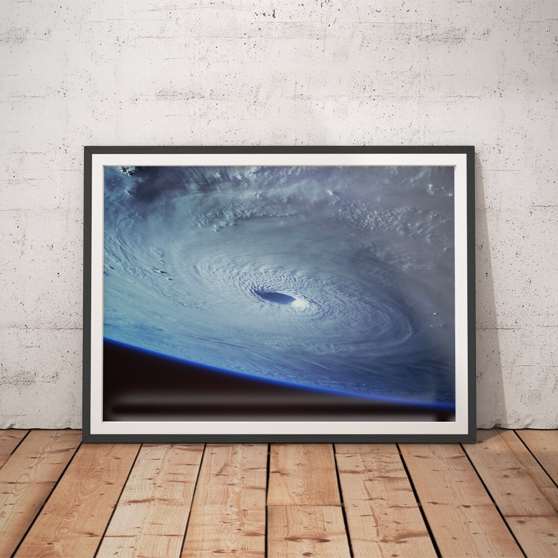 Tornado Outer Space Art Print, Bedroom Decor