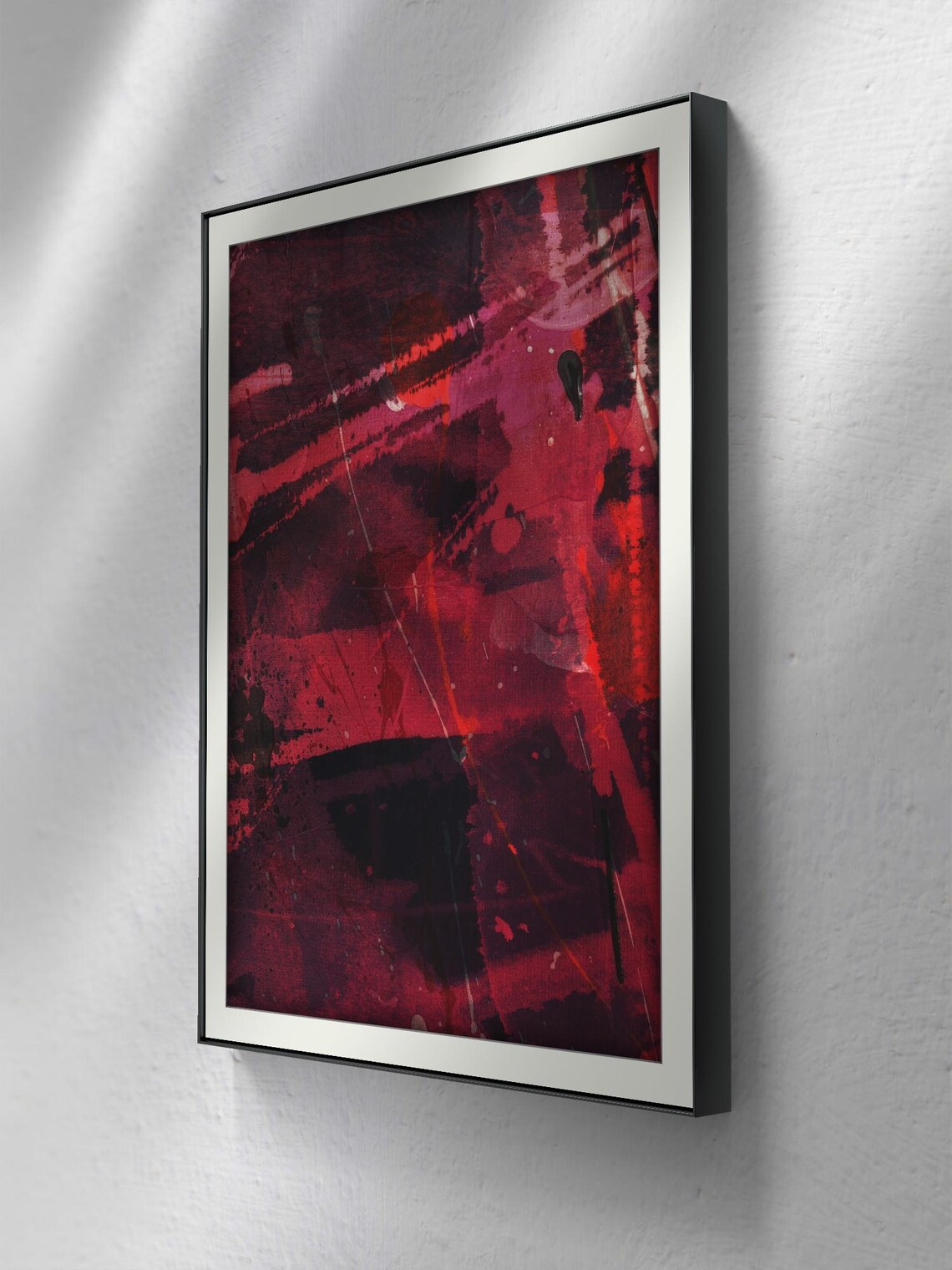 Synchronicity Abstract Nature Geometric Painting - Image 2