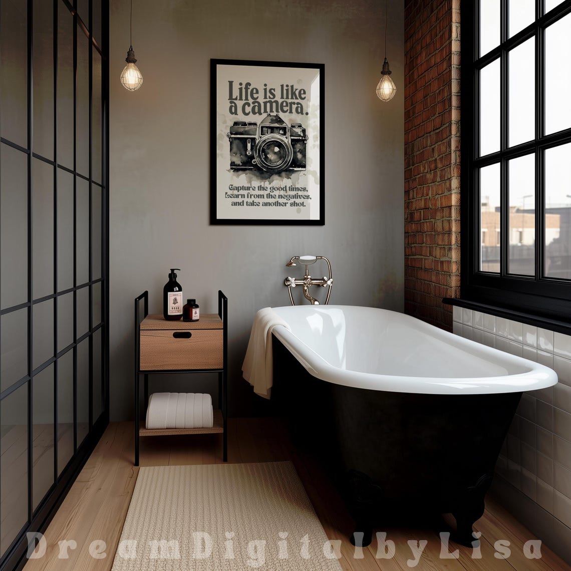 Inspirational Vintage Camera Poster, Gift For Photographers - Image 2