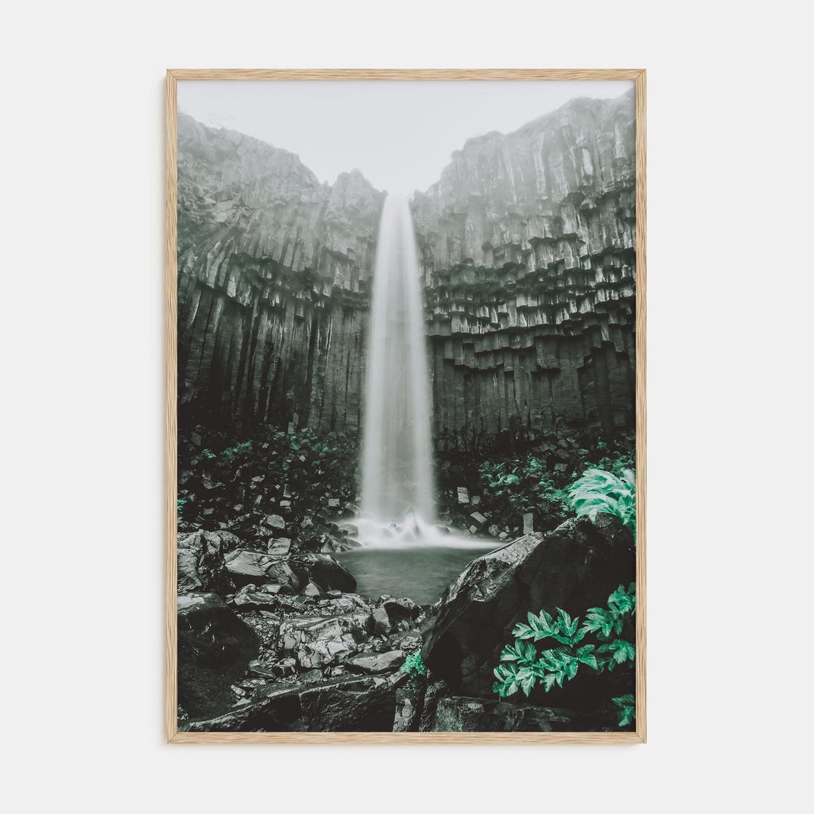 Fine Art Waterfall Print Color Photography Poster Nature Wall Decor Landscape Art Home Decoration Gift Idea