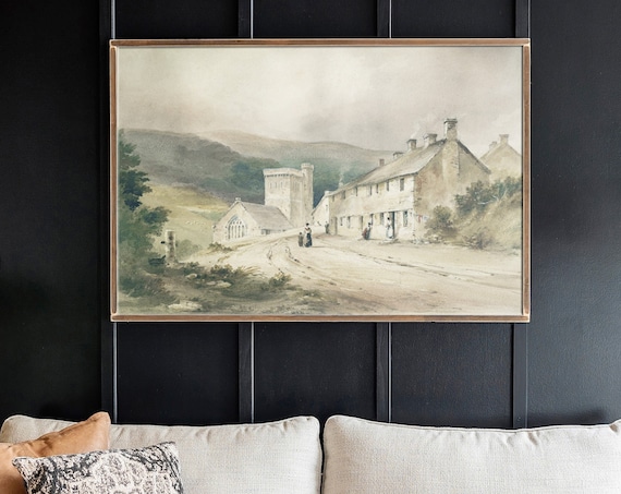 Walk To Church Christian Wall Art Poster Print