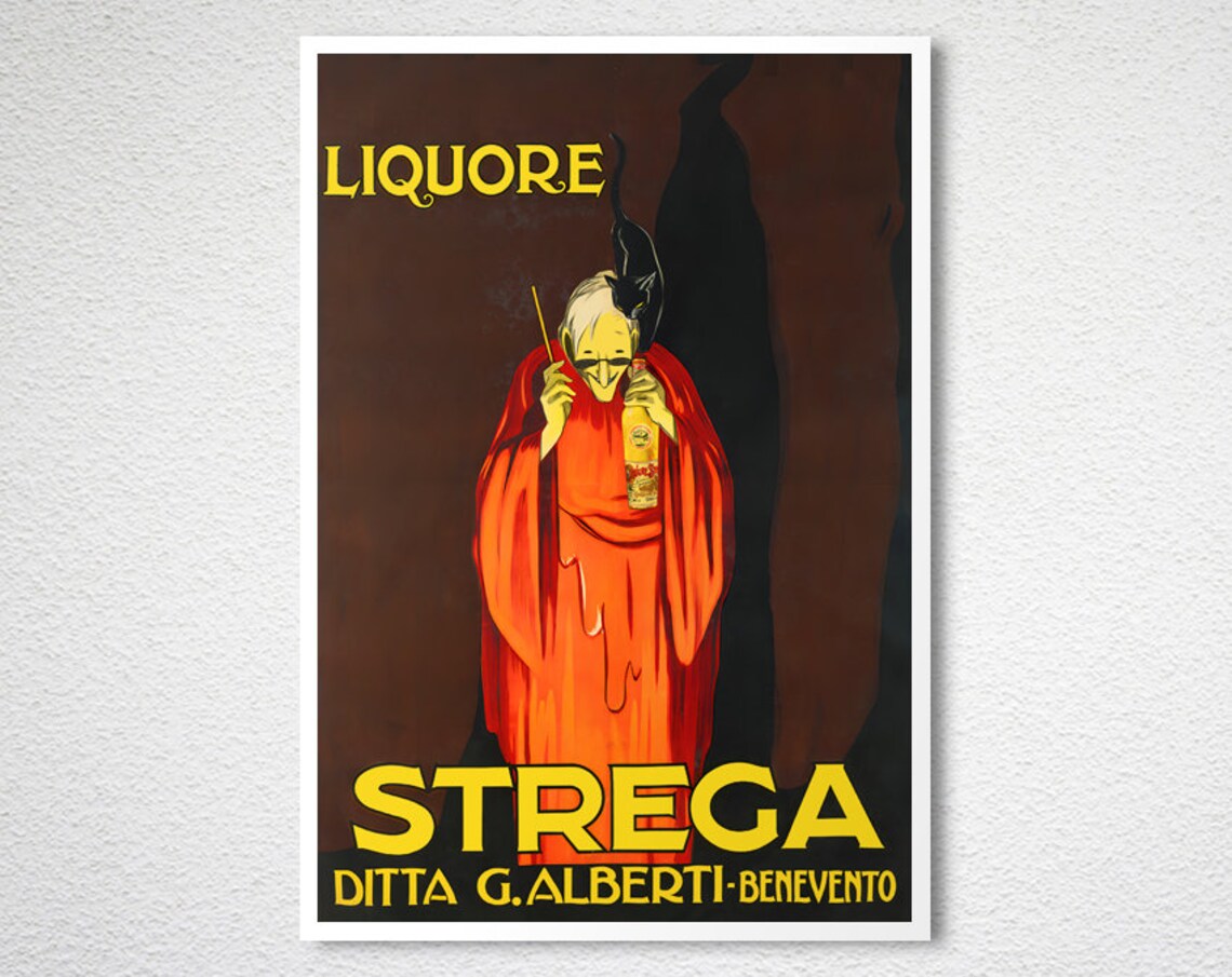 Liquore Strega Vintage Food Poster Print - Image 2
