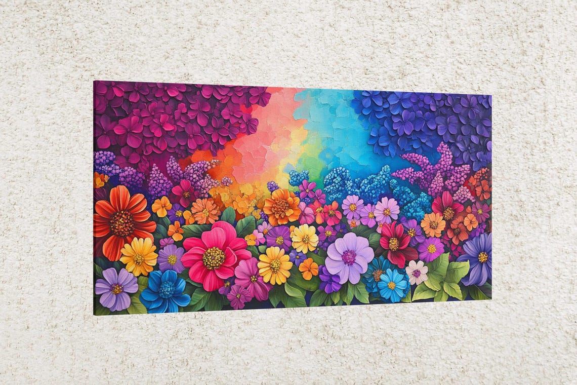 Bold Floral Splendor, Spring Wall Art - Image 2