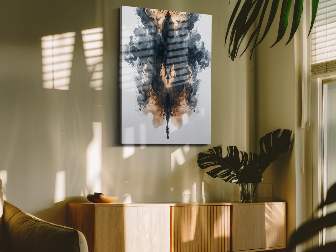 Dark Artistic Symmetry Poster Print - Image 4