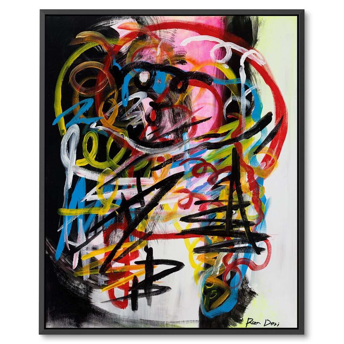 Abstract Painting Modern Abstract Wall Art Print - Image 4