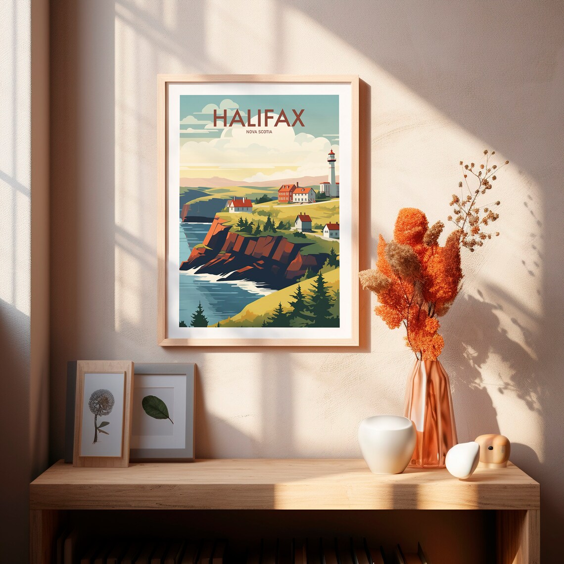 Halifax Travel Poster, Hiking Wall Art Print - Image 2
