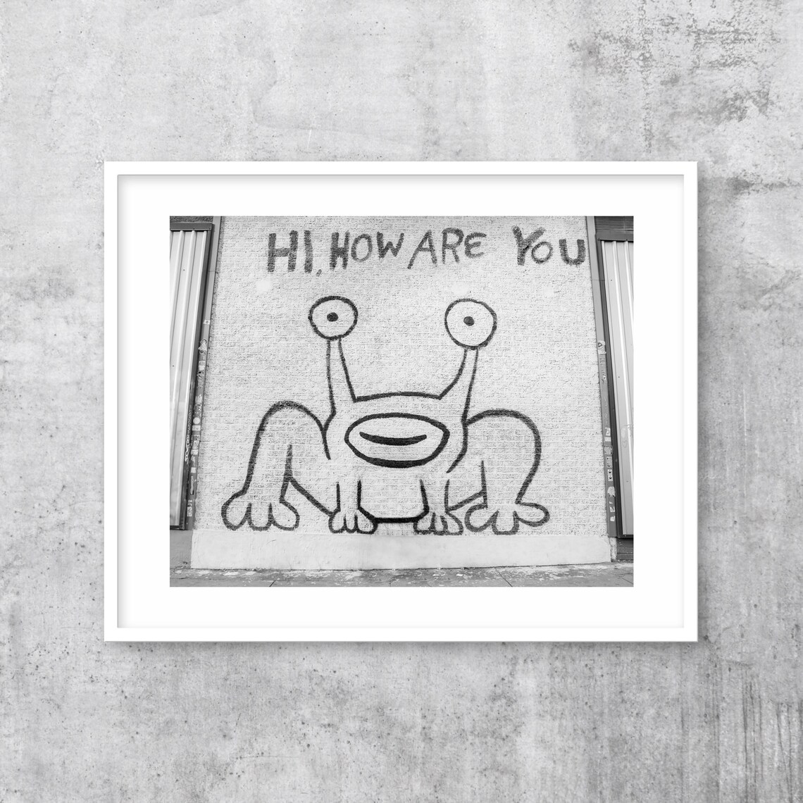 Austin Tx Hi How Are You Mural Art Print - Image 3