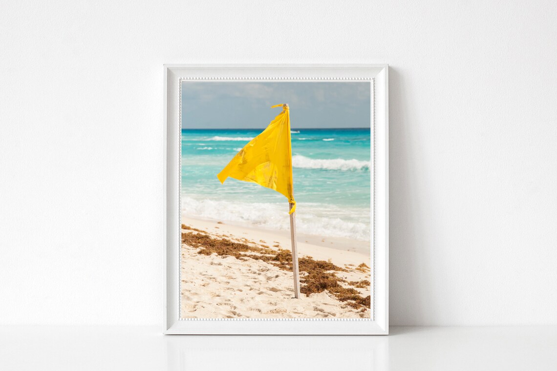 Beach Surf Mexico Travel Poster, Coastal Wall Art - Image 3