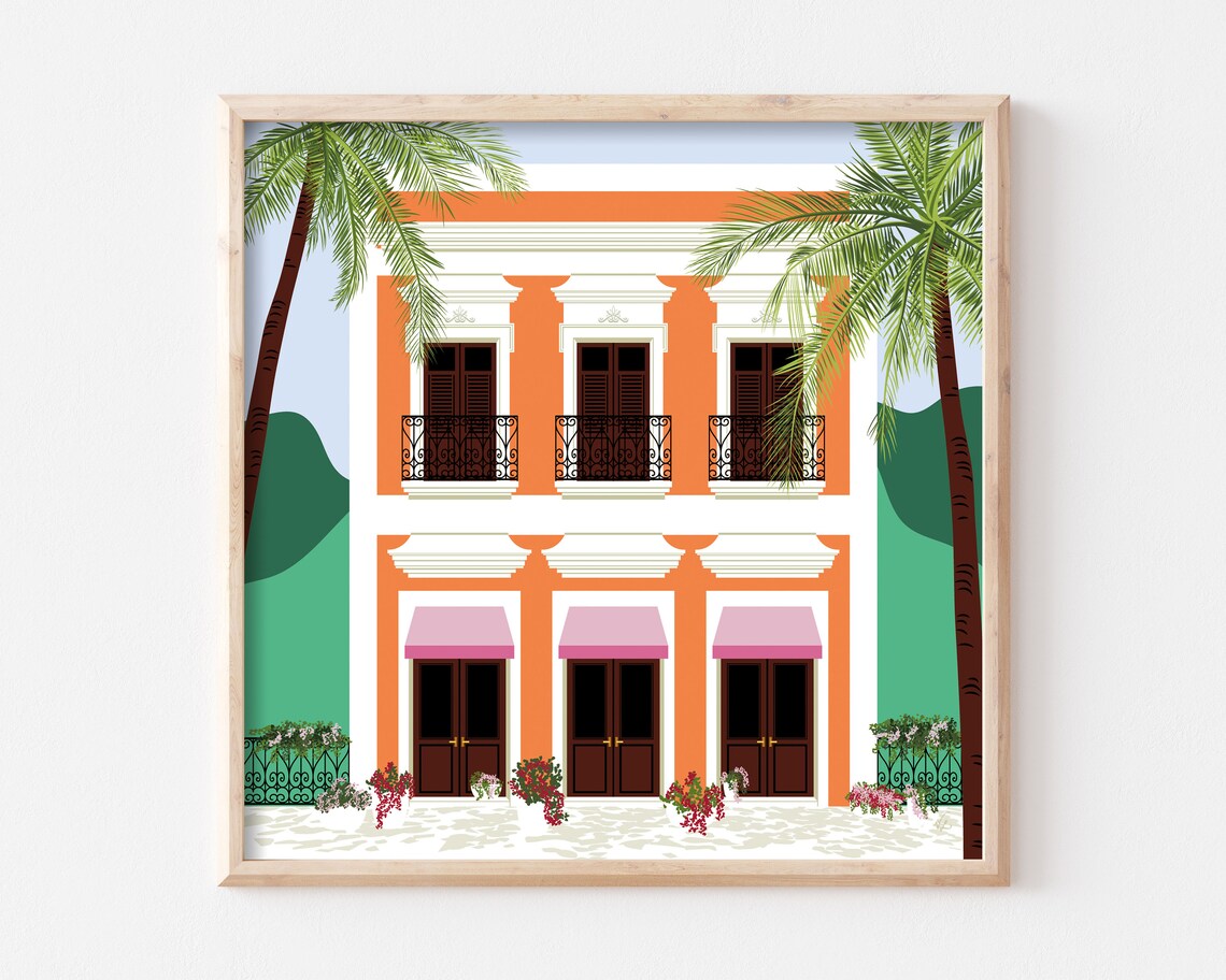 Puerto Rico Art Print, Boricua Latin Art