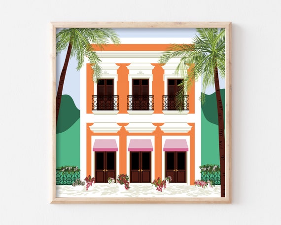 Puerto Rico Art Print, Boricua Latin Art