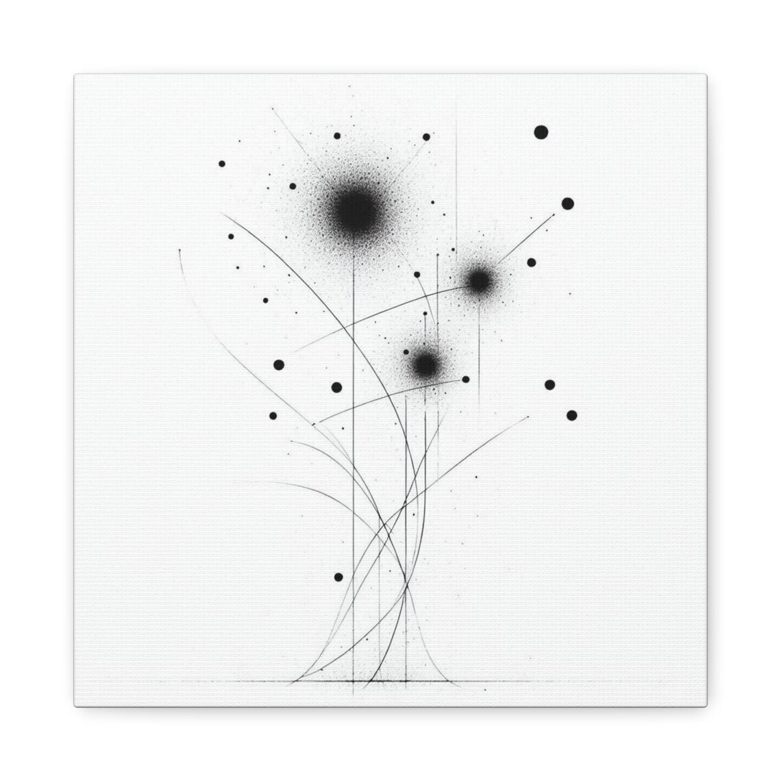 Abstract Floral Modern Minimalist Art Print - Image 2