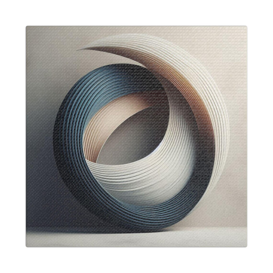 Modern Abstract Contemporary Minimalist Art Piece
