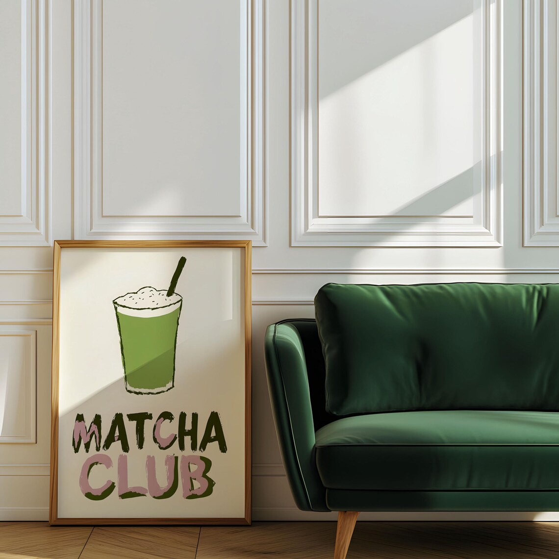 Matcha Club Kitchen Art, For Coffee Lovers - Image 4