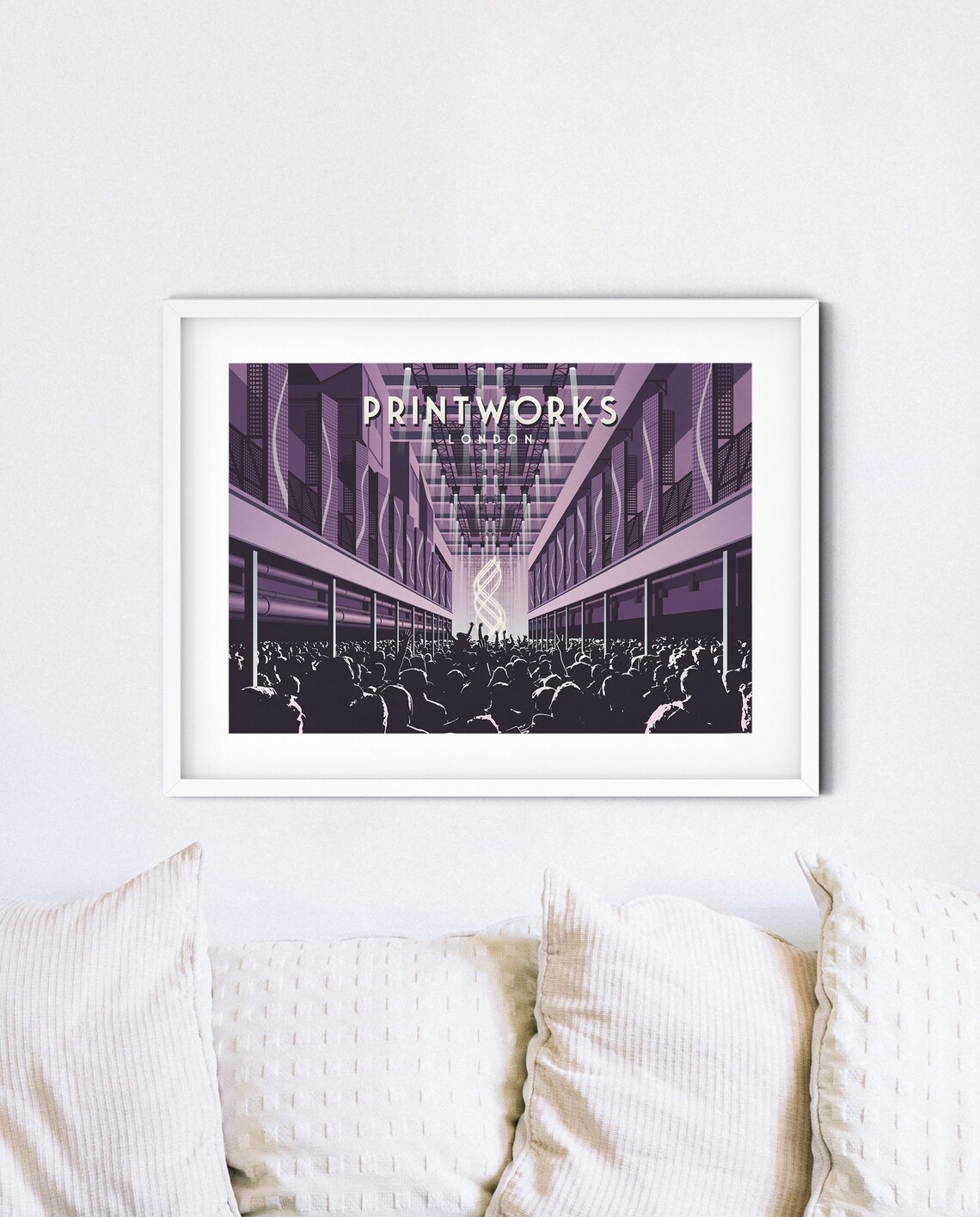 Printworks Nightclub London Travel Poster Print - Image 4