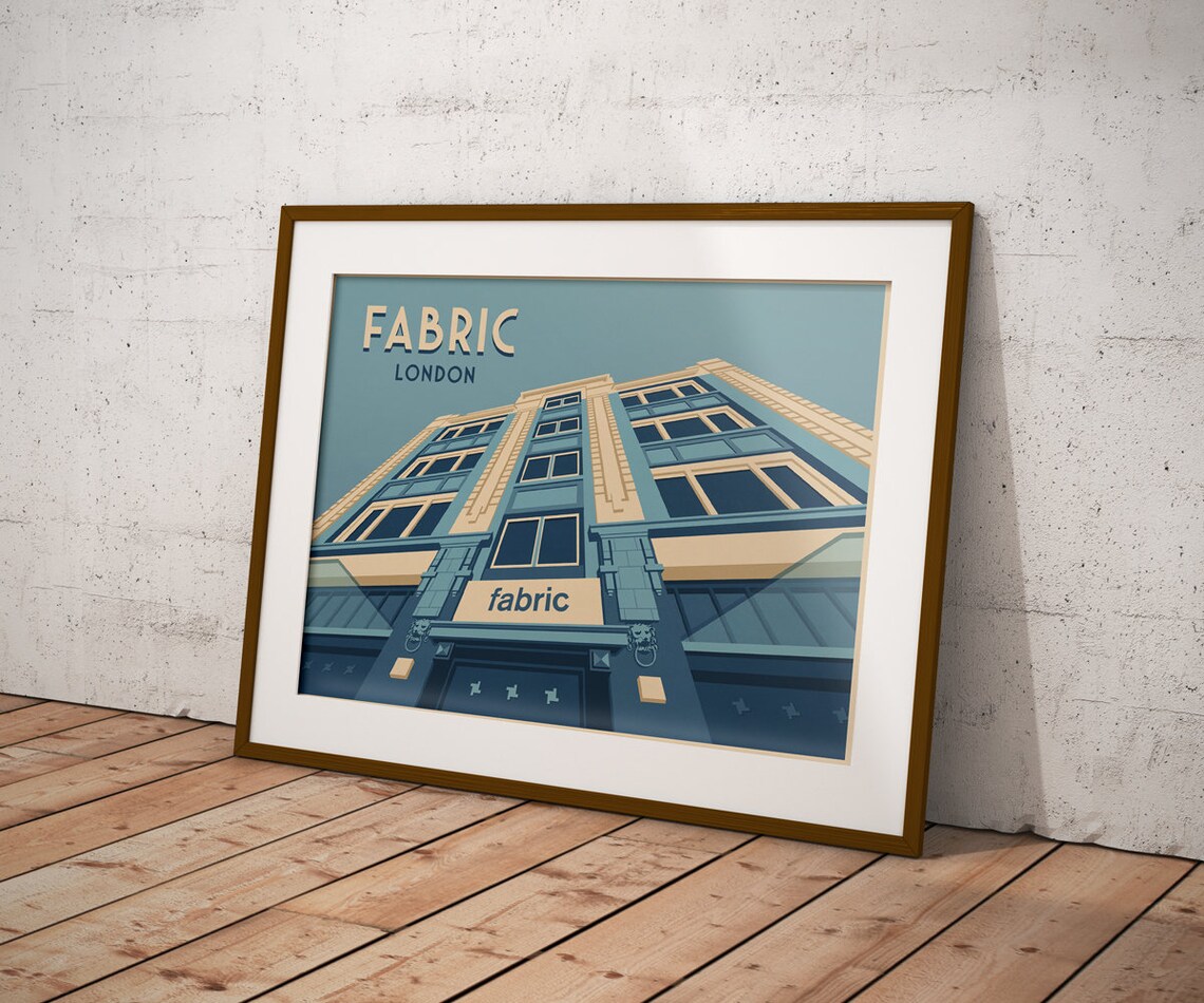Fabric Nightclub London Art Print, Music Venue - Image 3