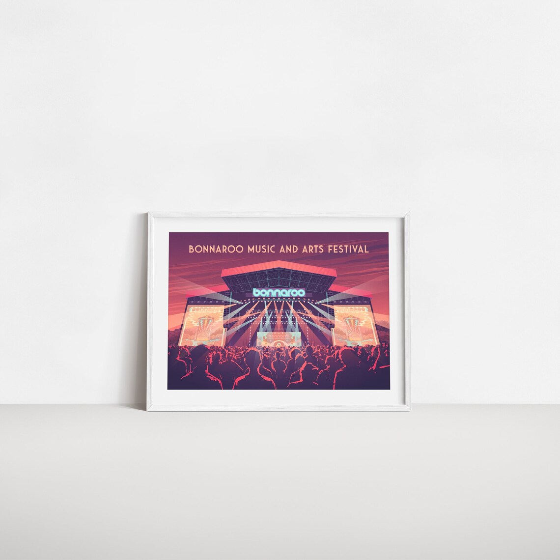 Bonnaroo Music And Arts Festival Travel Poster - Image 2