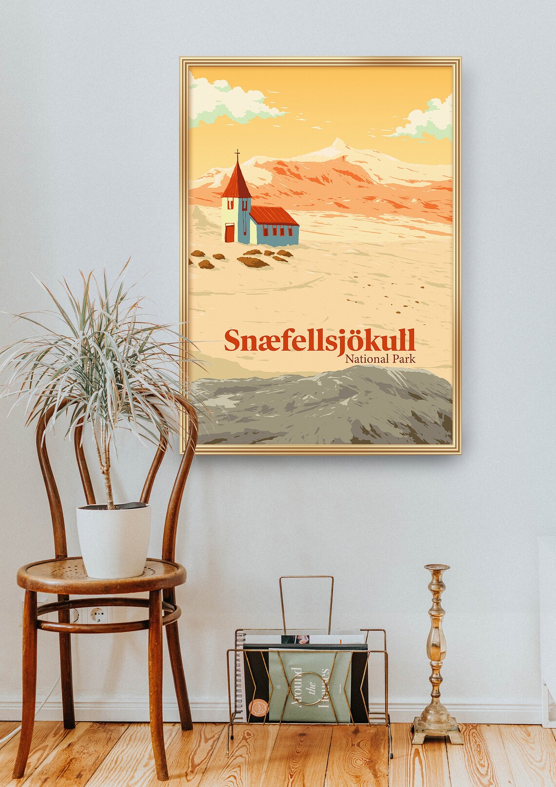 Snfellsjkull National Park Travel Poster, Iceland - Image 2