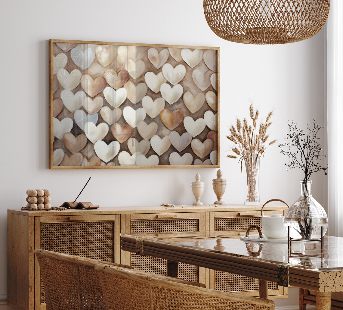 Vintage Valentines Day Romantic Heart Art Print - Image 6
