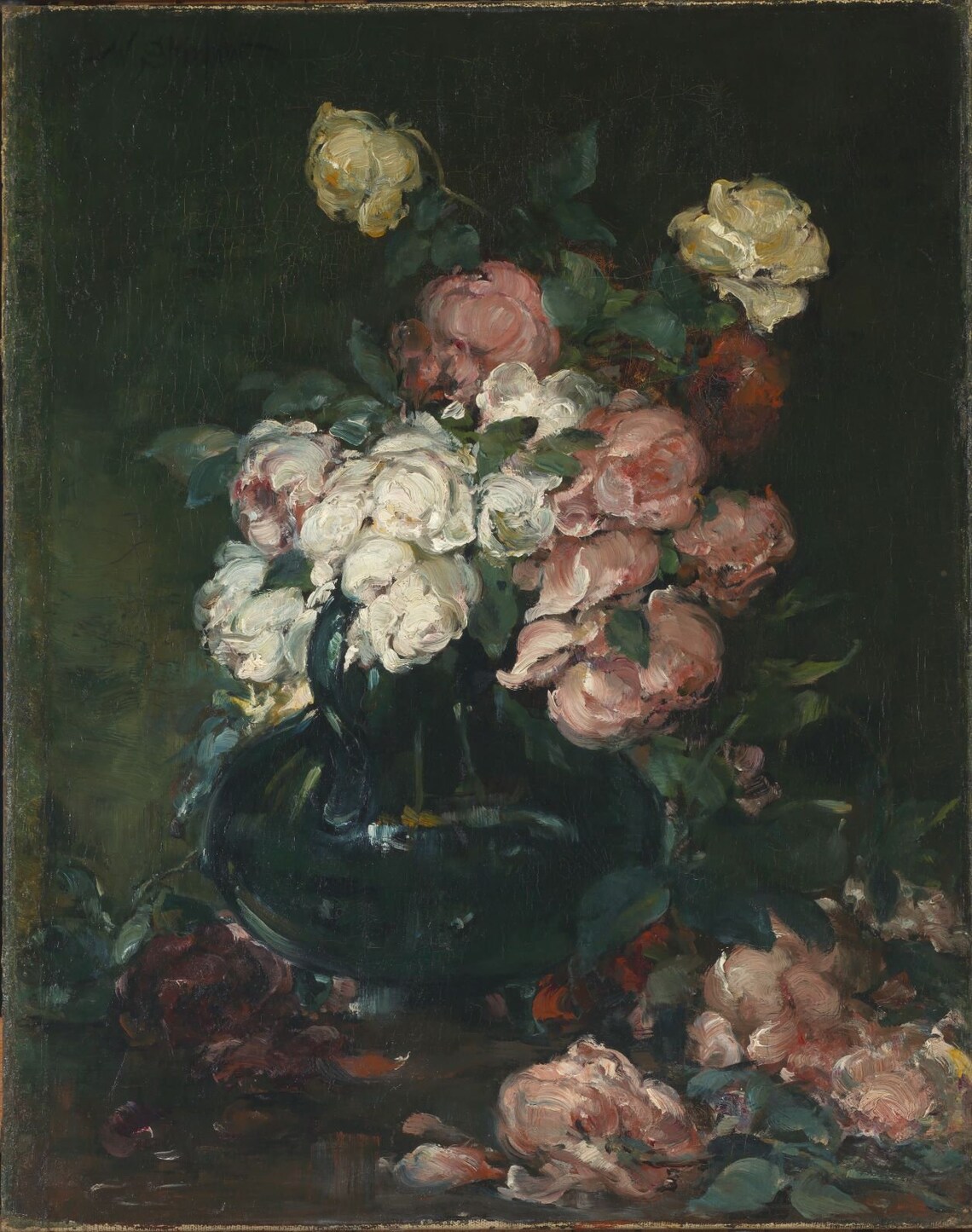 Moody Roses - Vintage Still Life - Image 4