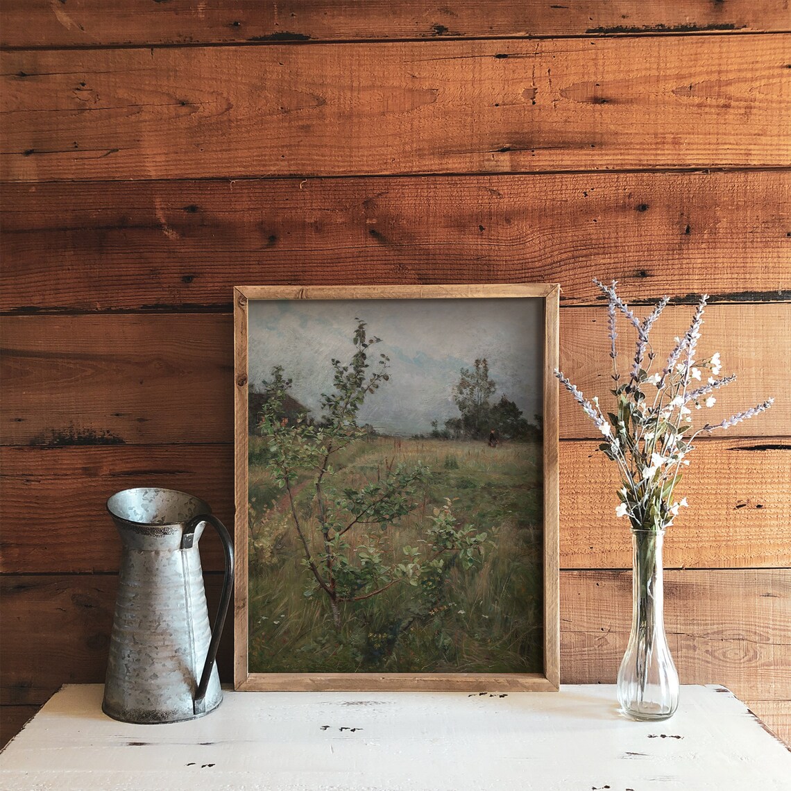Farmhouse Decor Spring Landscape Art Print - Image 3